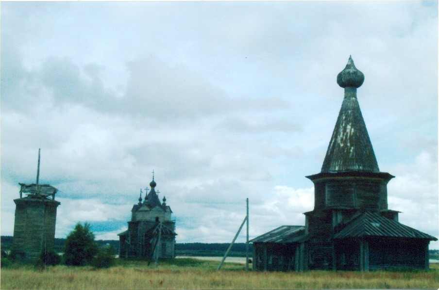 Храмовый комплекс Калежского погоста, Кальи (Виноградовский район, Архангельская область). архивная фотография, фото с Портала открытых данных Министерства культуры РФ