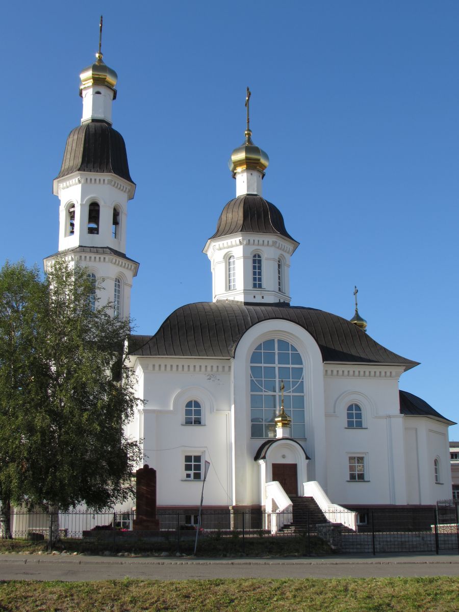 Церковь Успения Пресвятой Богородицы (новая), Архангельск (Архангельск, город, Архангельская область). фасады