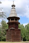 Музей деревянного зодчества. Церковь Вознесения Господня из села Кушерека Онежского р-на, Колокольня. С. Кушерека, Онежский район<br>, Малые Карелы, Приморский район, Архангельская область