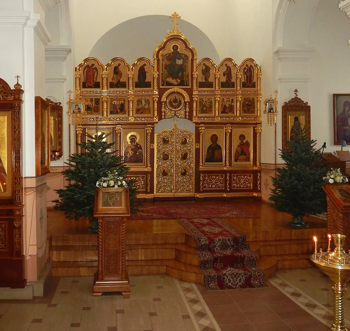 Церковь Георгия Победоносца, Бобруйск (Бобруйский район, Беларусь, Могилёвская область). интерьер и убранство