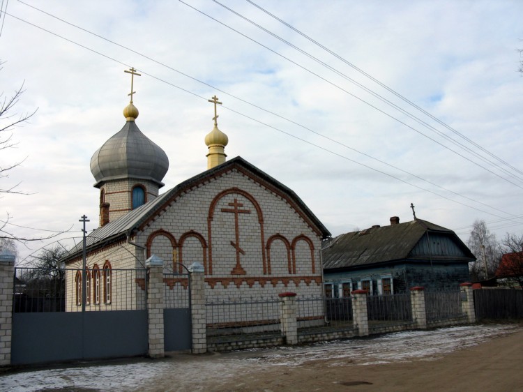 Моленная Покрова Пресвятой Богородицы и Николая Чудотворца на Старом Форштадте, Бобруйск (Бобруйский район, Беларусь, Могилёвская область). фасады