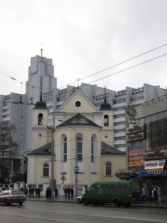Минск. Собор Петра и Павла. фасады