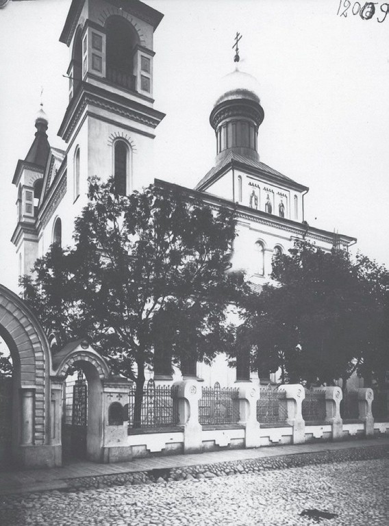 Собор Петра и Павла, Минск (Минск, город, Беларусь, Минская область). архивная фотография, Частная коллекция. Фото 1900-х годов