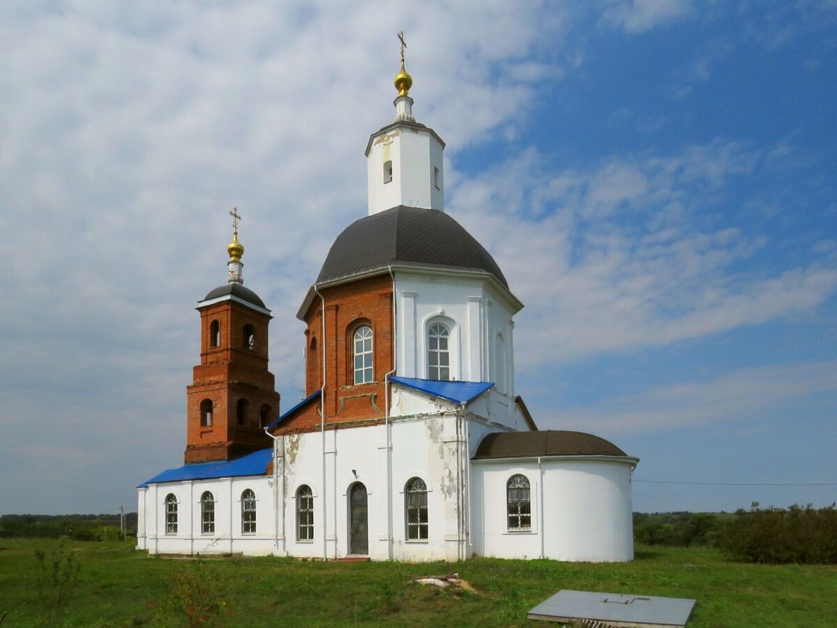 Церковь Михаила Архангела, Сабурово (Орловский район, Орловская область). фасады