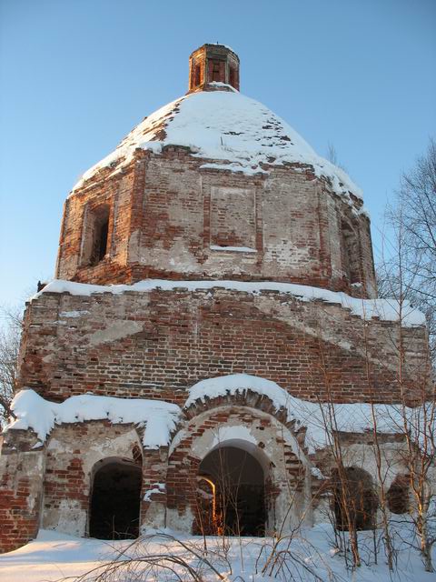 Церковь Воскресения Христова, Копосово (Кадуйский район, Вологодская область). фасады