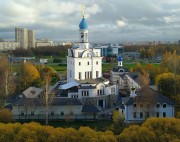 Церковь Державной иконы Божией Матери при Ленинградской областной больнице, Вид из окна больницы №122<br>, Санкт-Петербург, Санкт-Петербург, г. Санкт-Петербург