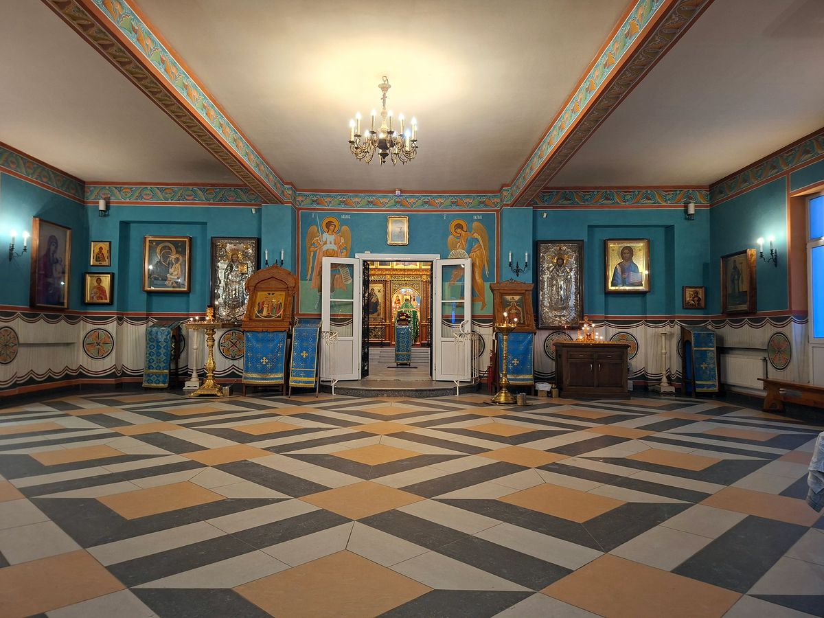 интерьер и убранство. Церковь Державной иконы Божией Матери при Ленинградской областной больнице, Выборгский район (Санкт-Петербург, г. Санкт-Петербург)
