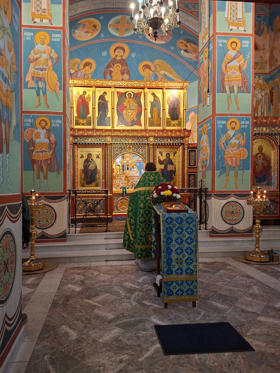 интерьер и убранство. Церковь Державной иконы Божией Матери при Ленинградской областной больнице, Выборгский район (Санкт-Петербург, г. Санкт-Петербург)