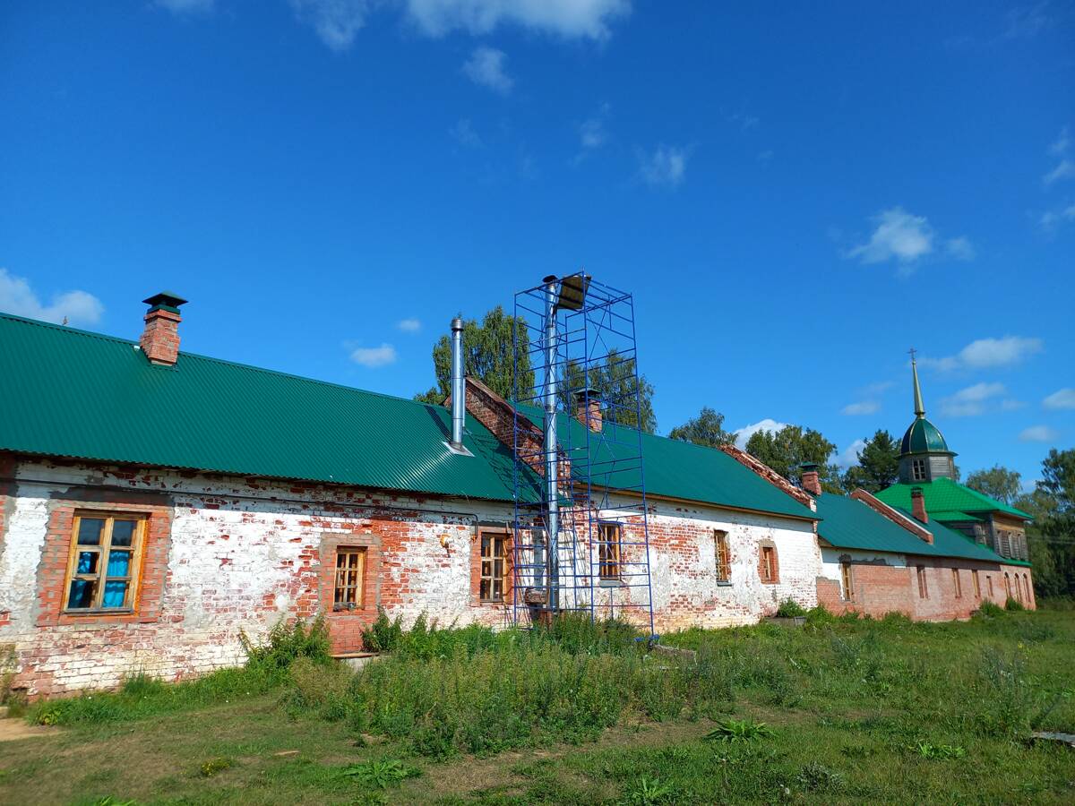 Красноборская Троицкая Филиппа Ирапского пустынь, Зелёный Берег (Кадуйский район, Вологодская область). дополнительная информация