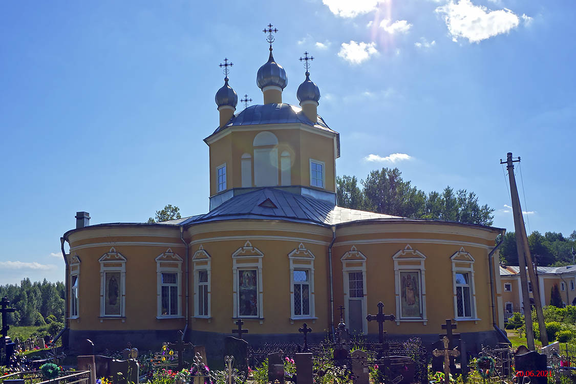 Антониево-Леохновский Спасо-Преображенский мужской монастырь. Церковь Преображения Господня, Леохново (Старорусский район, Новгородская область). дополнительная информация