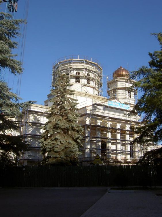 Кафедральный собор Александра Невского (новый), Симферополь (Симферополь, город, Республика Крым). документальные фотографии