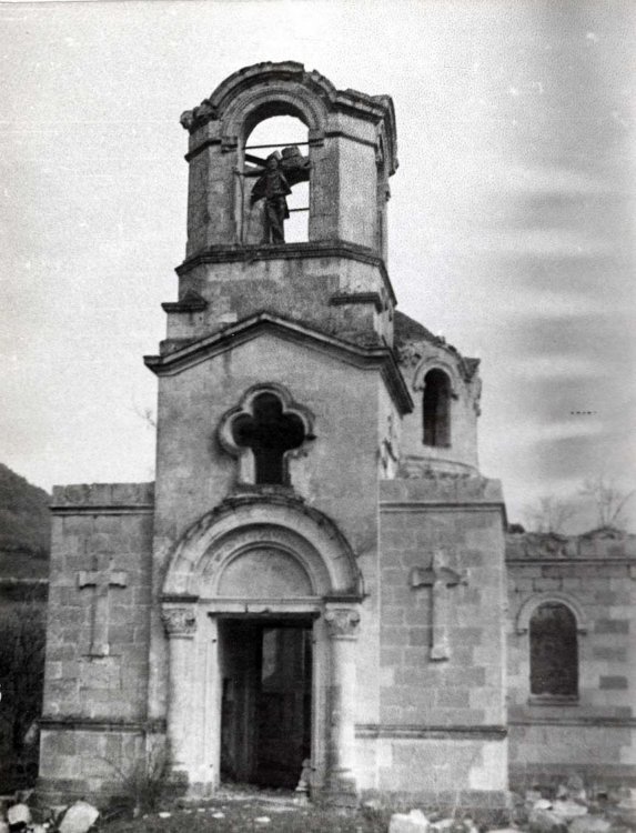 Лаки (Горянка). Церковь Луки Евангелиста. архивная фотография