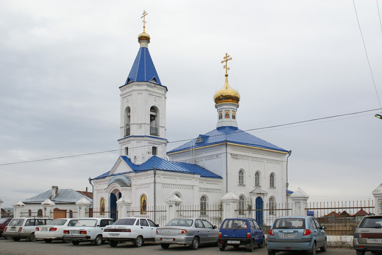 Богандинское (Килки). Церковь Илии Пророка. фасады, Вид на главный вход с Юго-Запада