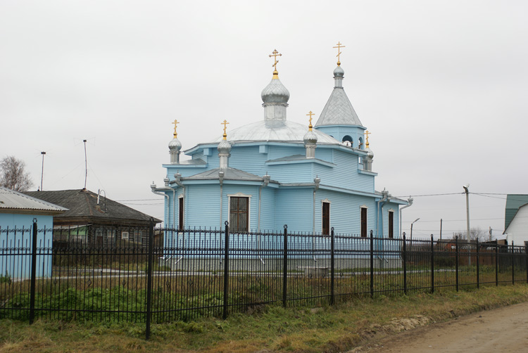 Церковь Михаила Архангела, Червишево (Тюменский район, Тюменская область). фасады, Вид с Северо-Востока