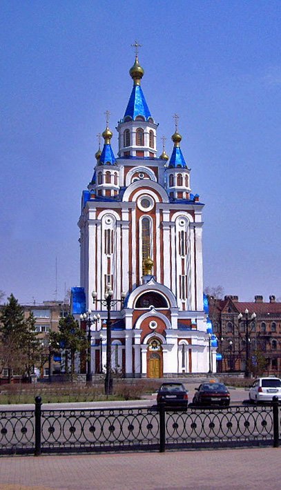 Хабаровск. Собор Успения Пресвятой Богородицы. фасады