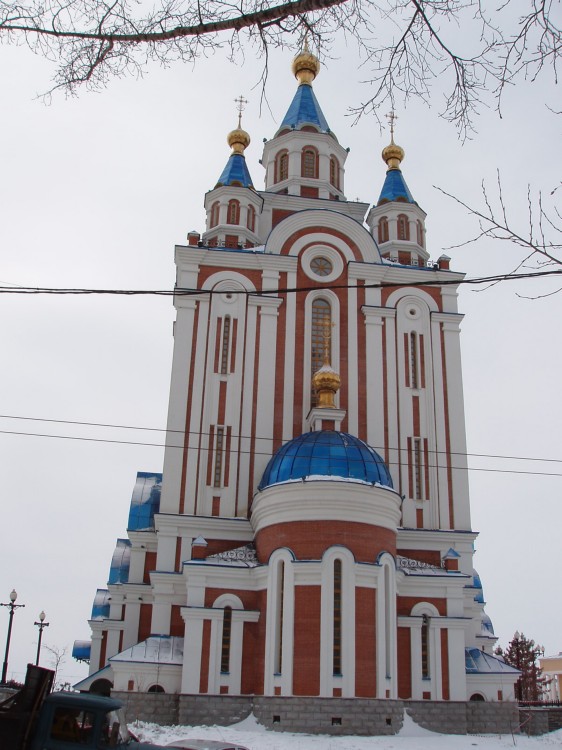 Собор Успения Пресвятой Богородицы (новый), Хабаровск (Хабаровск, город, Хабаровский край). фасады