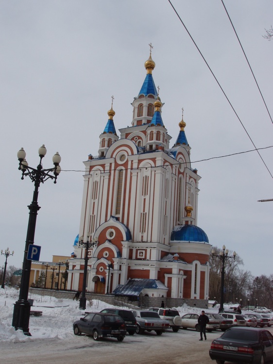 Хабаровск. Собор Успения Пресвятой Богородицы. фасады