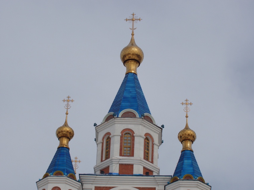 Хабаровск. Собор Успения Пресвятой Богородицы. архитектурные детали