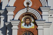Собор Успения Пресвятой Богородицы (новый), Лик над папертью Успенского собора. Хабаровск<br>, Хабаровск, Хабаровск, город, Хабаровский край
