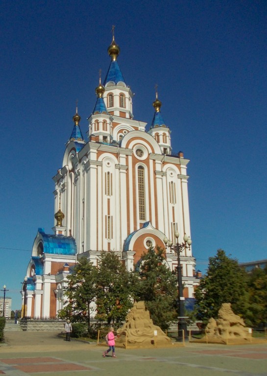 Хабаровск. Собор Успения Пресвятой Богородицы. фасады