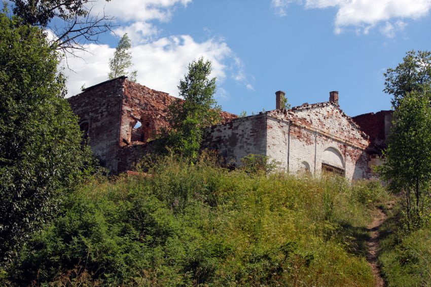 Зелёный Берег. Красноборская Троицкая Филиппа Ирапского пустынь. Церковь Троицы Живоначальной. фасады