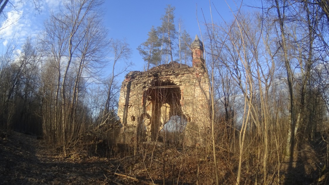 Подгорье. Церковь Воскресения Христова. фасады