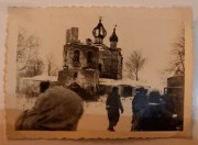 Церковь Воскресения Христова, Фото 1942 г. с аукциона e-bay.de<br>, Подгорье, Батецкий район, Новгородская область