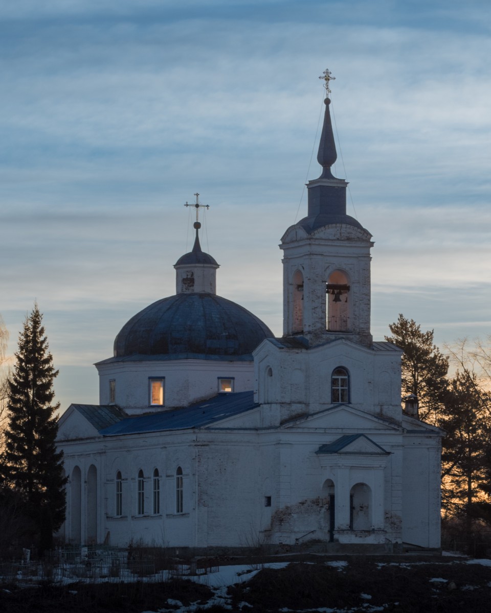 Церковь Успения Пресвятой Богородицы, Саблё (Батецкий район, Новгородская область). фасады