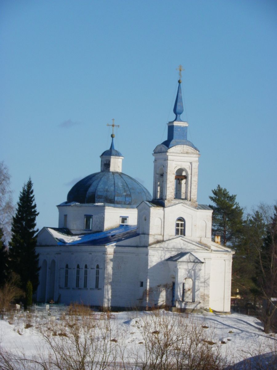 Церковь Успения Пресвятой Богородицы, Саблё (Батецкий район, Новгородская область). фасады