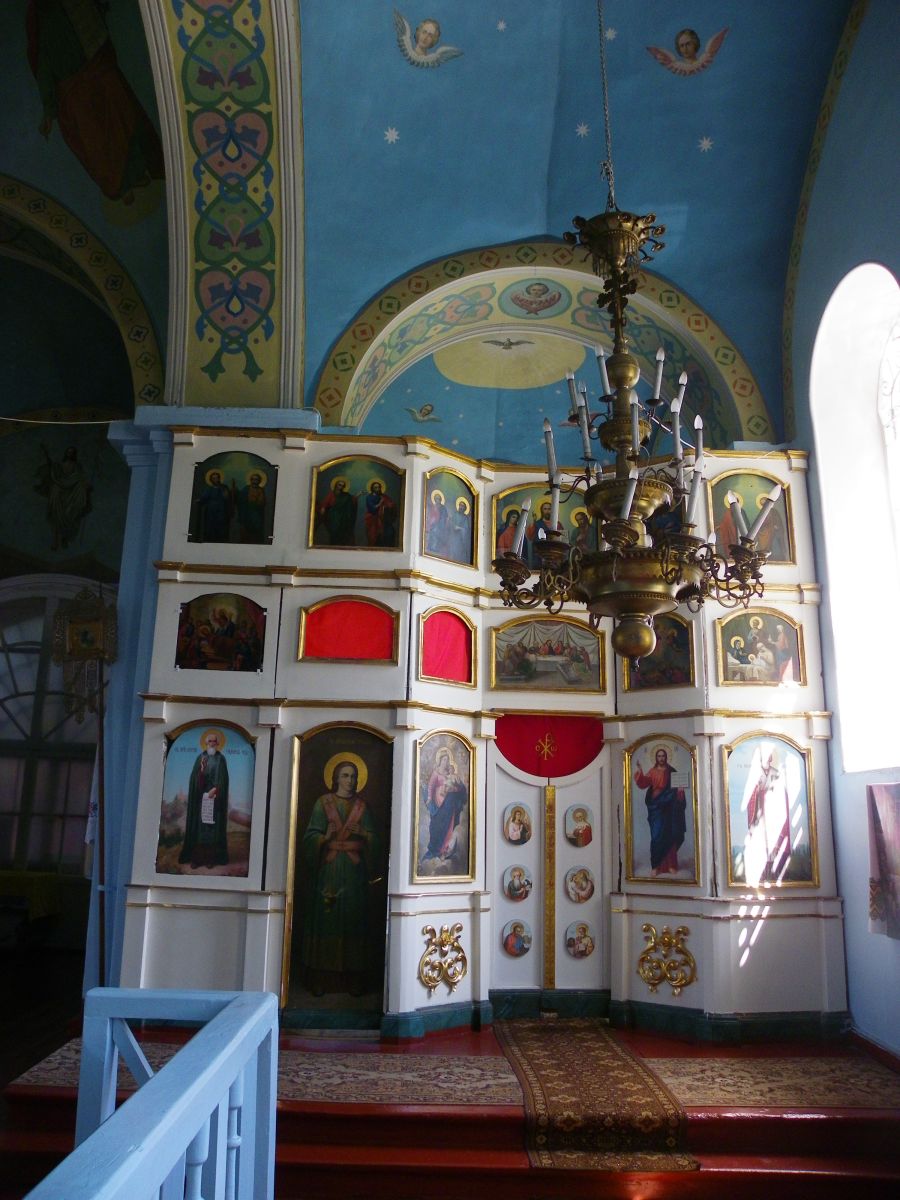 Церковь Успения Пресвятой Богородицы, Саблё (Батецкий район, Новгородская область). интерьер и убранство