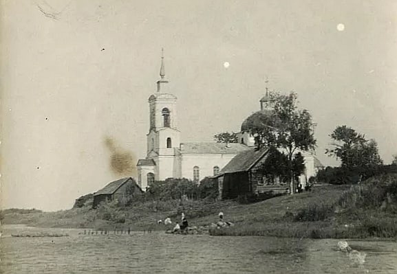 Церковь Успения Пресвятой Богородицы, Саблё (Батецкий район, Новгородская область). архивная фотография, https://vk.com/id42162710?z=photo42162710_457249309%2Fwall42162710_2851