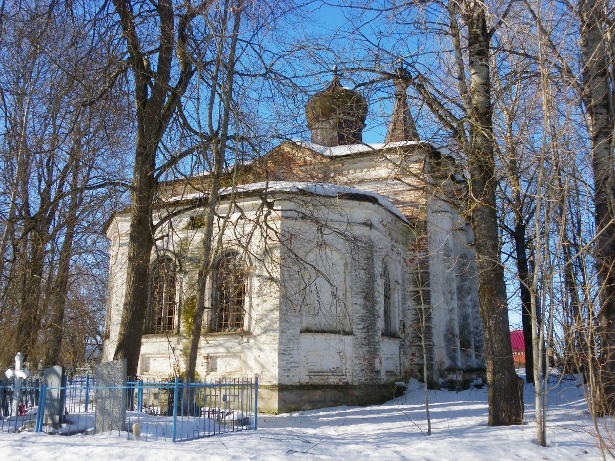 Хочени. Церковь Николая Чудотворца. фасады