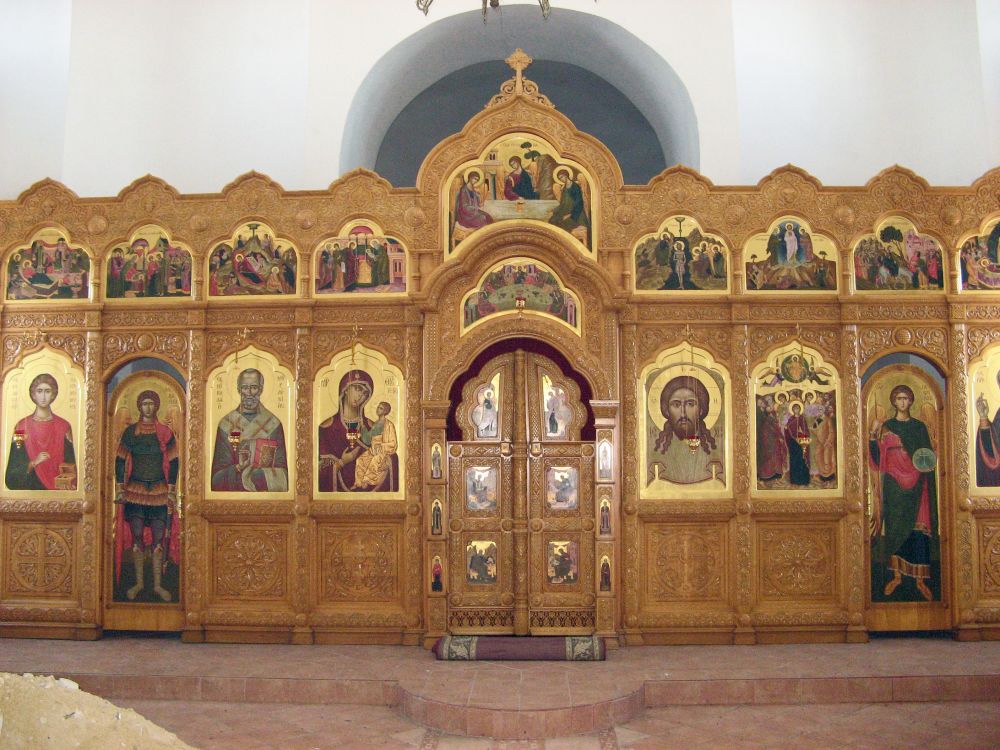 Церковь Вознесения Господня, Ореховец (Дивеевский район, Нижегородская область). интерьер и убранство, Главный иконостас храма