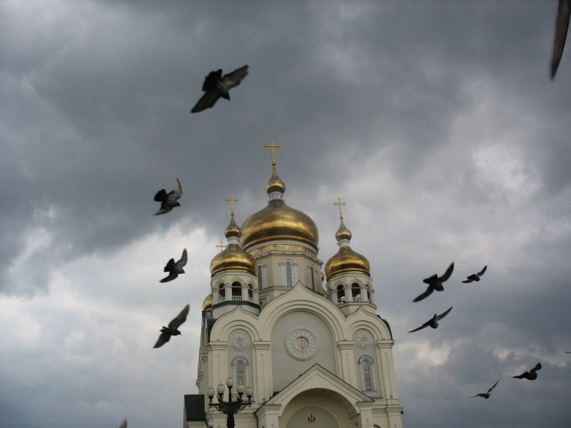 Кафедральный собор Преображения Господня, Хабаровск (Хабаровск, город, Хабаровский край). фасады