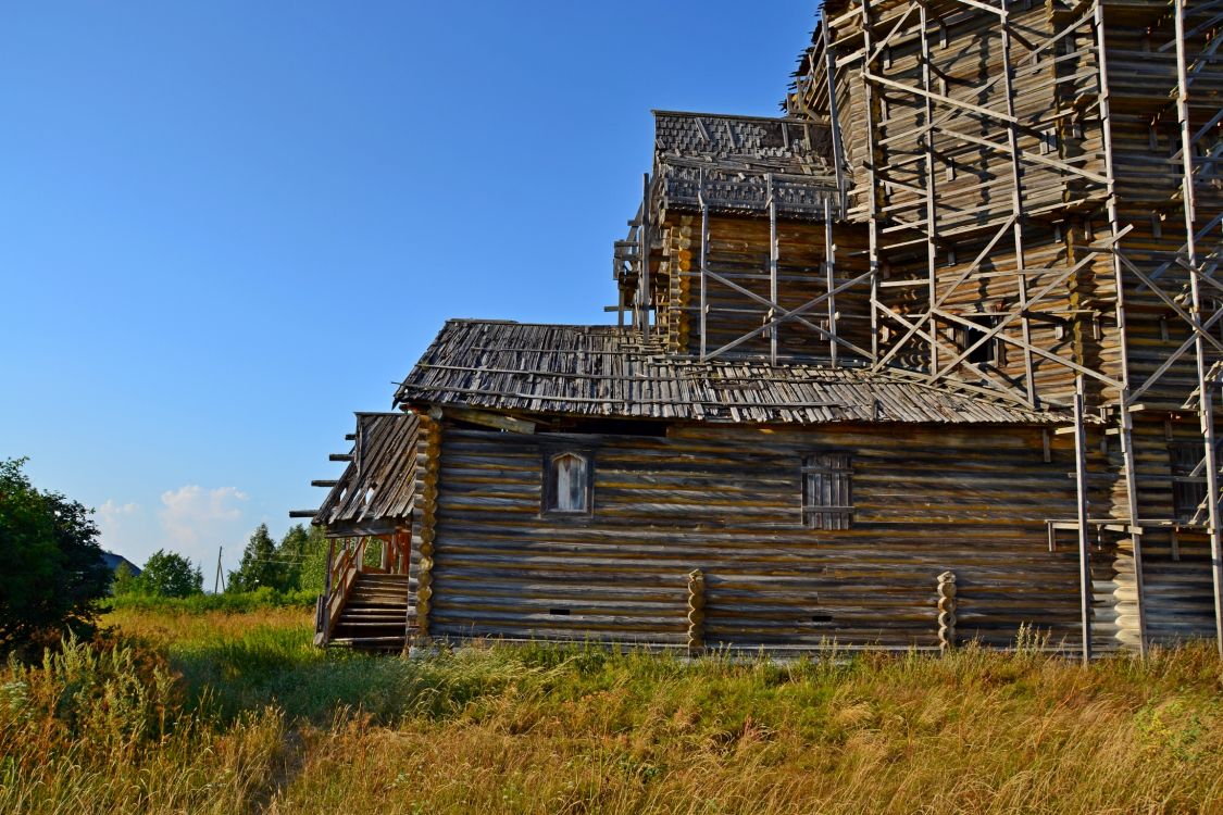 Церковь Николая Чудотворца, Зачачье (Холмогорский район, Архангельская область). архитектурные детали
