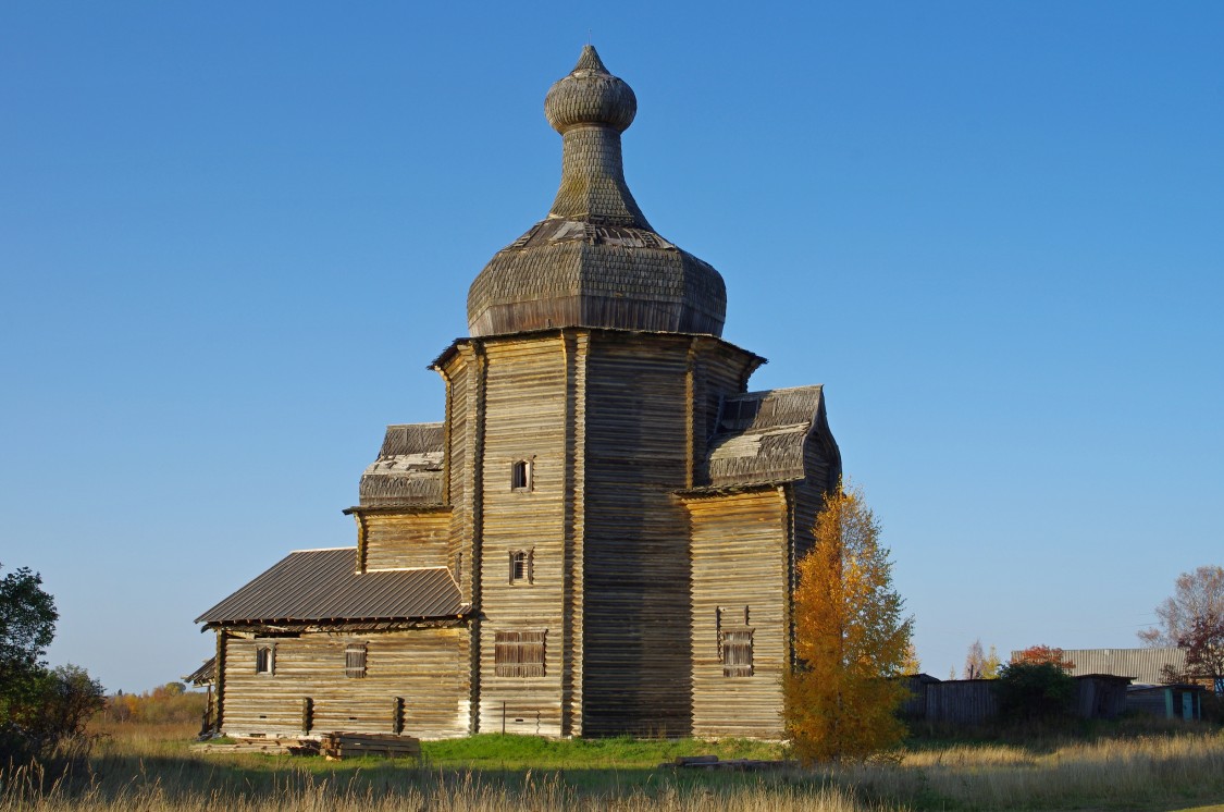 Зачачье. Церковь Николая Чудотворца. фасады