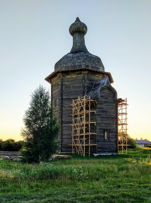 Церковь Николая Чудотворца, Зачачье (Холмогорский район, Архангельская область). фасады
