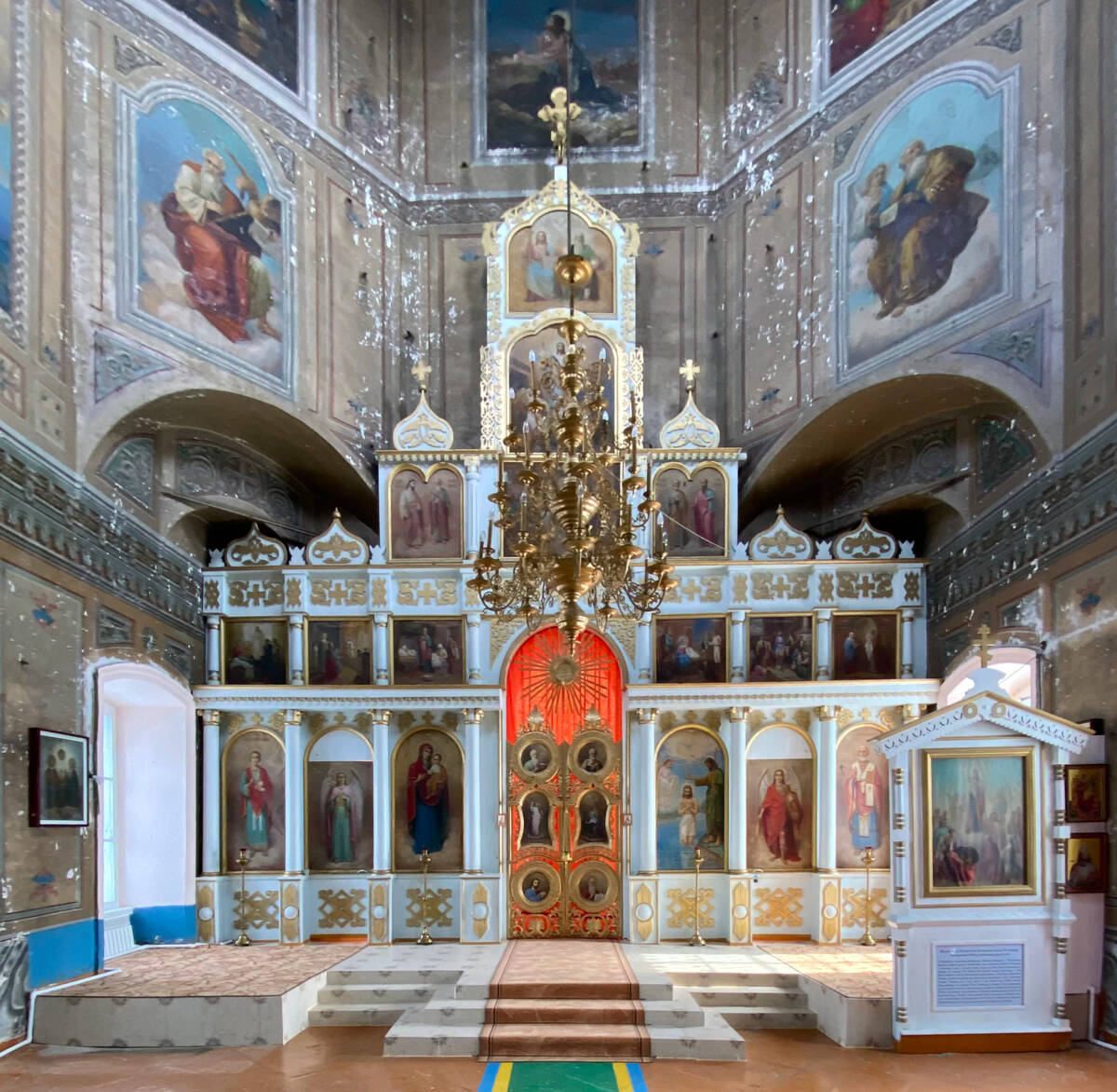 Собор Богоявления Господня, Малмыж (Малмыжский район, Кировская область). интерьер и убранство, Главный иконостас