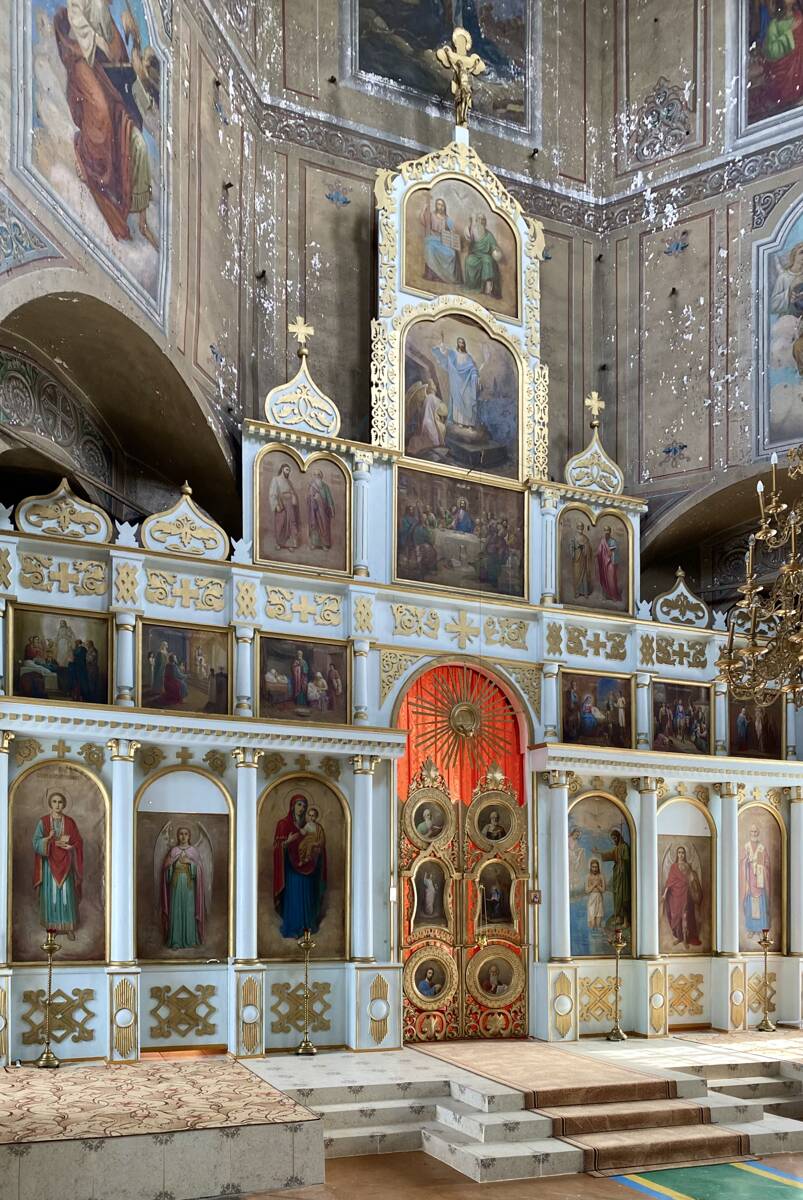 Собор Богоявления Господня, Малмыж (Малмыжский район, Кировская область). интерьер и убранство, Главный иконостас