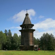 Музей деревянного зодчества. Колокольня церкви Николая Чудотворца из с. Кулига Дракованова Красноборского р-на