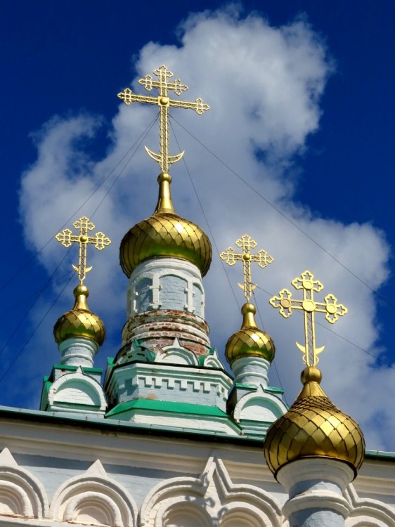 Архангельск. Церковь Зосимы, Савватия и Германа Соловецких. архитектурные детали