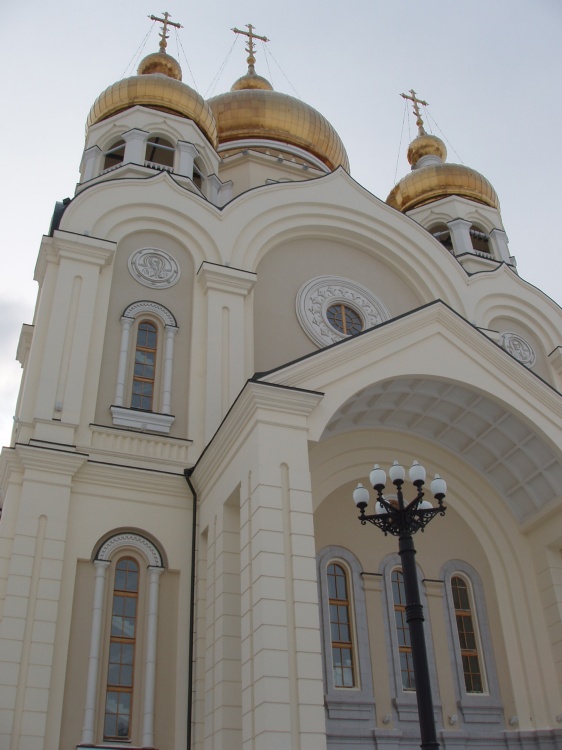 Кафедральный собор Преображения Господня, Хабаровск (Хабаровск, город, Хабаровский край). фасады