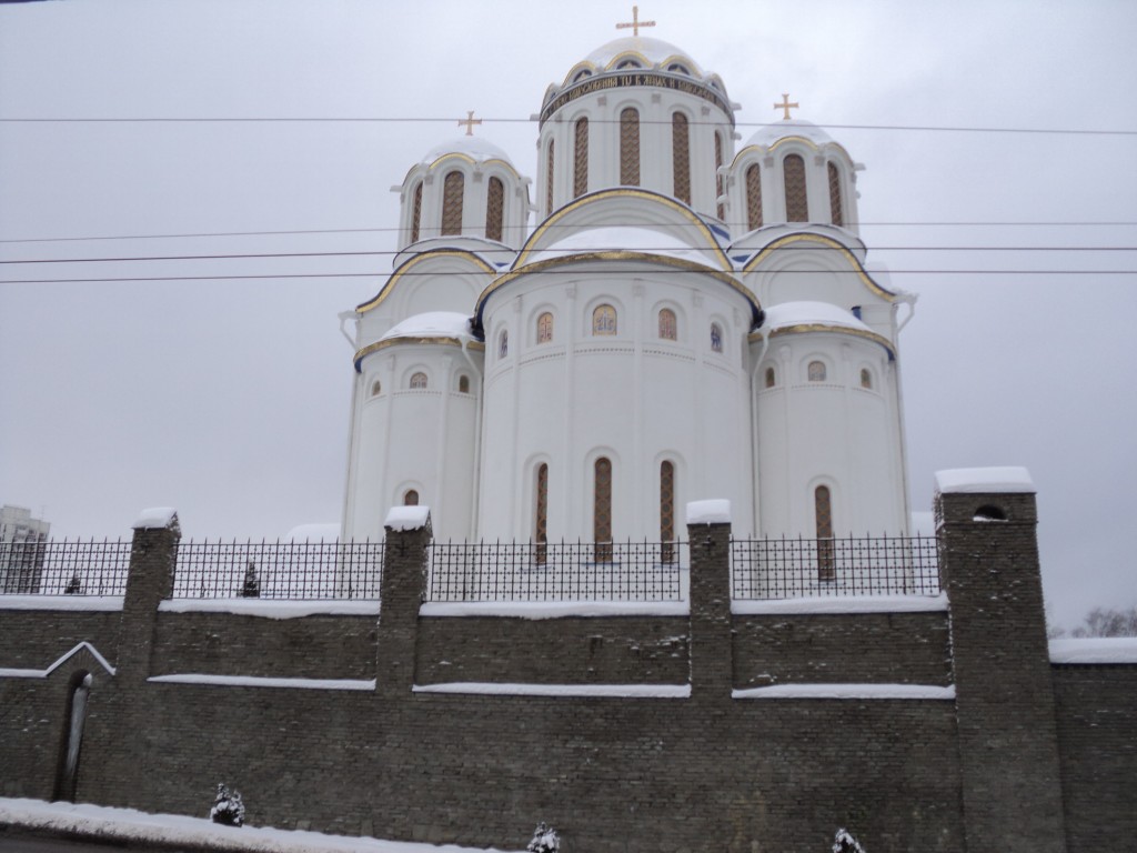 Ясенево. Церковь Покрова Пресвятой Богородицы. фасады