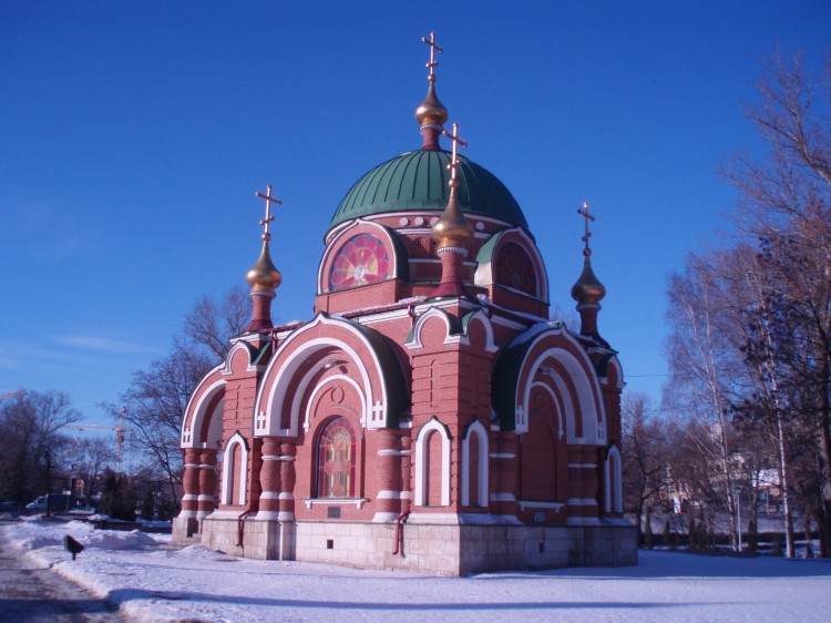 Липецк. Часовня Петра и Павла (новая). фасады