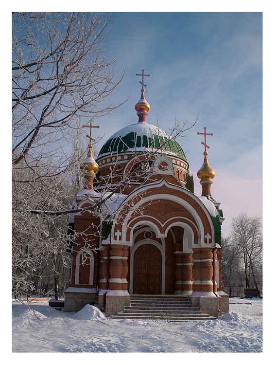 Липецк. Часовня Петра и Павла (новая). фасады