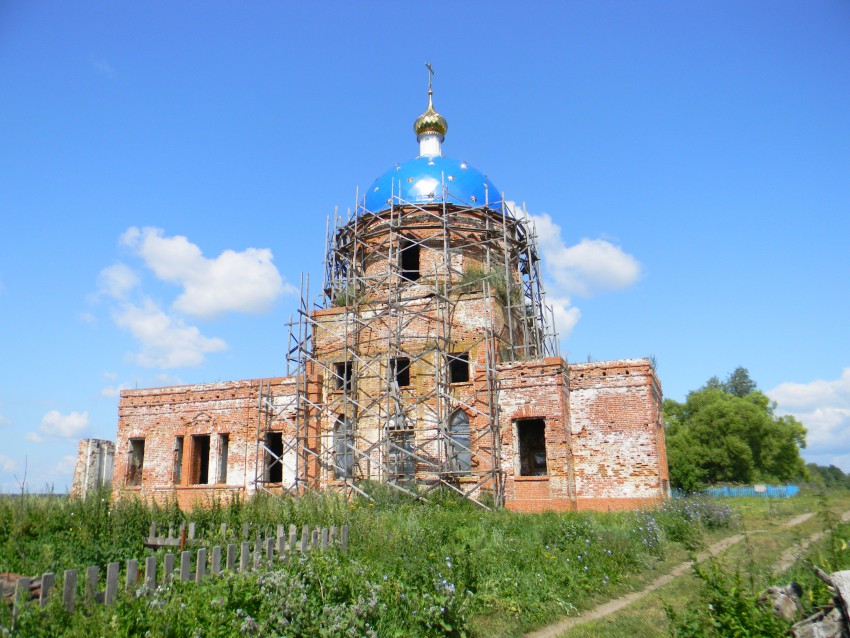 Зернилово. Церковь Воскресения Христова. фасады