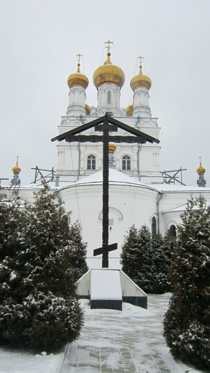 Пермь. Троицкий Стефанов мужской монастырь. архитектурные детали, мое фото