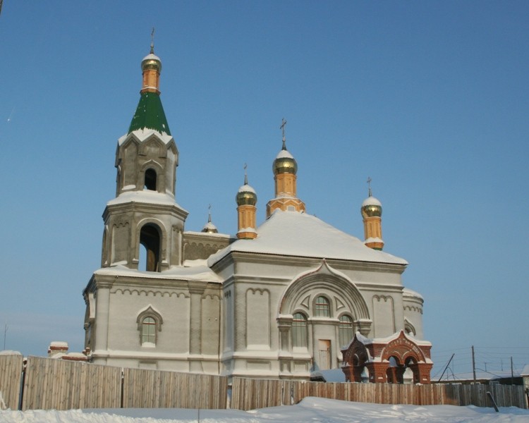 Церковь Георгия Победоносца (новая), Лабытнанги (Лабытнанги, город, Ямало-Ненецкий автономный округ). фасады