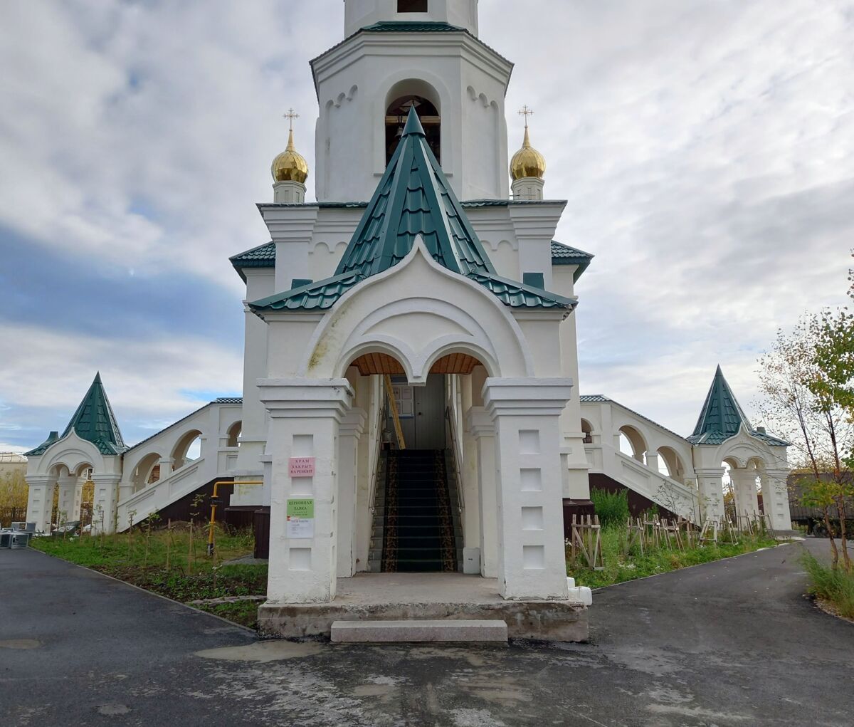 Церковь Георгия Победоносца (новая), Лабытнанги (Лабытнанги, город, Ямало-Ненецкий автономный округ). архитектурные детали