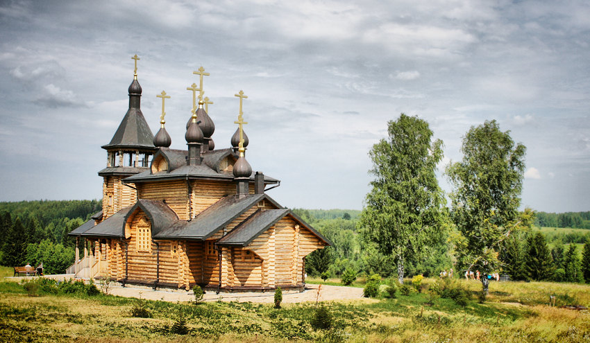 Церковь Всех Святых, в земле Сибирской просиявших, Симеонов камень (Верхотурский район (ГО Верхотурский), Свердловская область). фасады, Церковь Всех Святых, в земле Сибирской просиявших